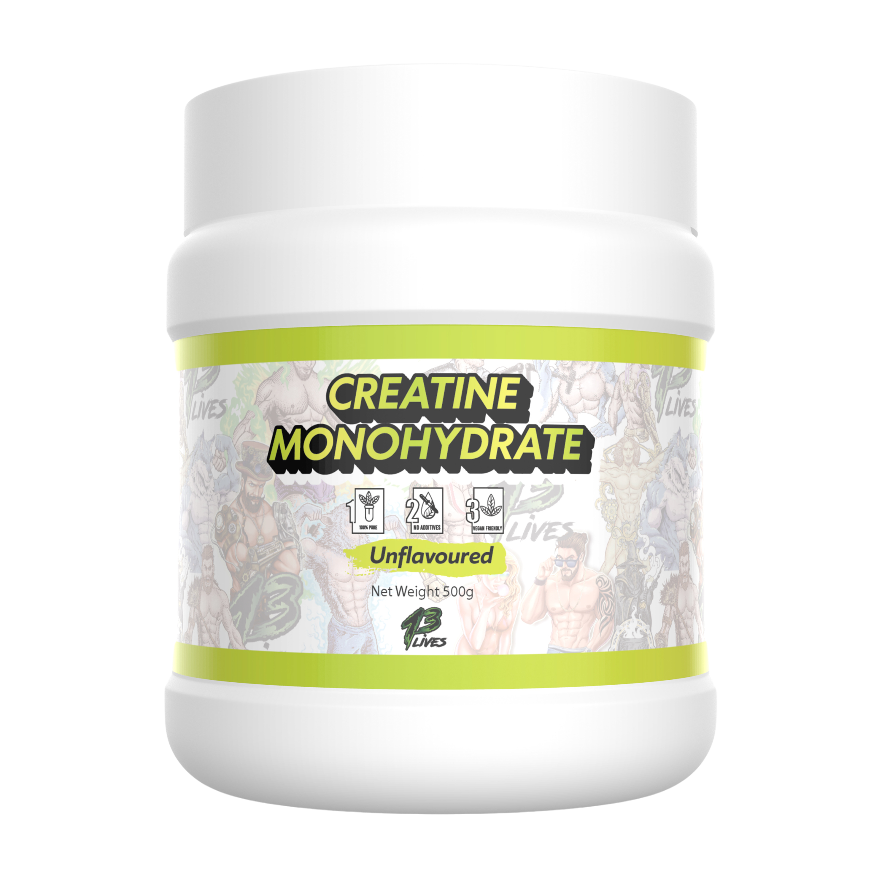 100%  Pure Creatine Monohydrate  500g (trusted by the ICN)